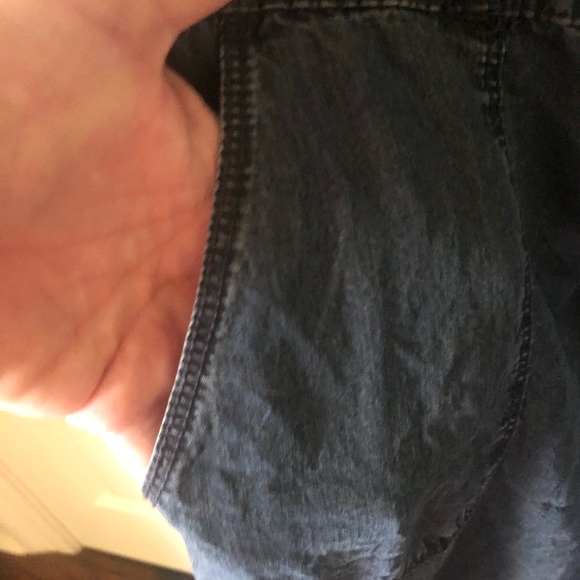 ESMARA LYOCELL JUMPSUIT BY HEIDI KLUM ZIP AND BUTTON FRONT CUFFED HEM SIZE L - Picture 4 of 12